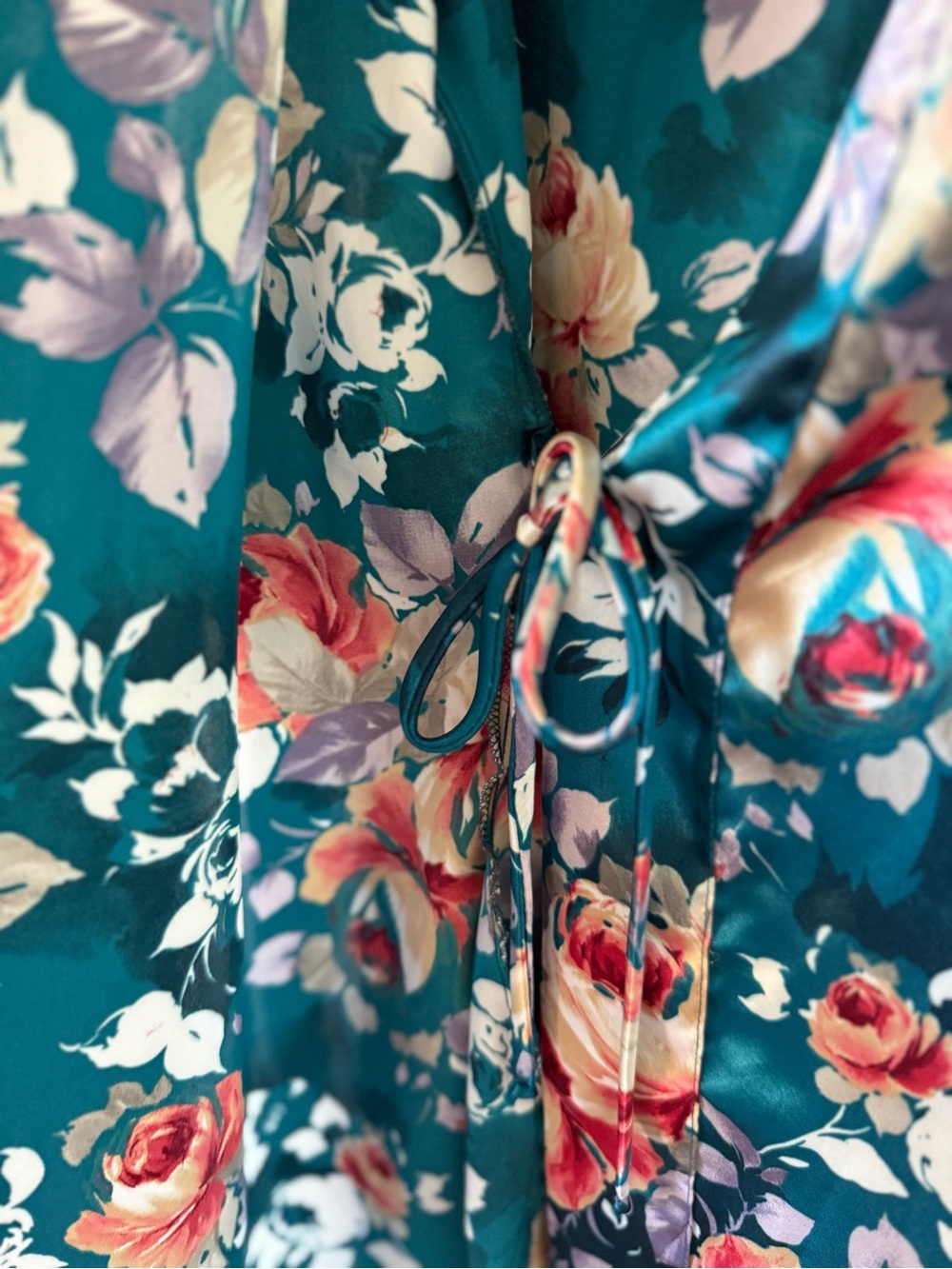 Val Mode Lingerie Short Summer Robe - Picture 3 of 8